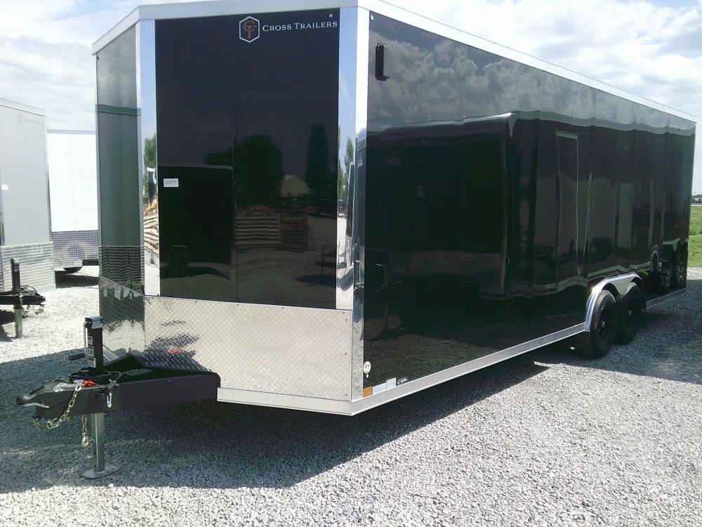 8.5X24 Enclosed Cross Trailer 9990K