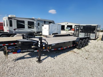 Used 2025 Load Trail 83" x 24' Triple Axle Equipment Trailer- 21,000 GVWR - VIN# 4ZECH2439S1329763