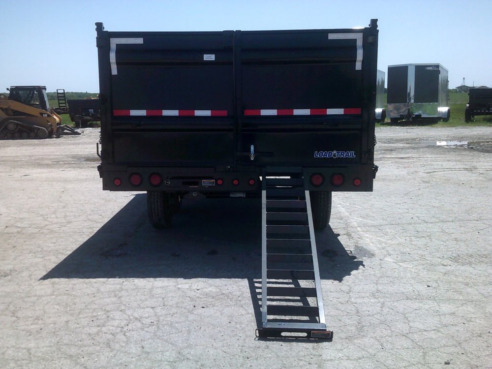 96" X 14' Deckover Tall Sided Dump Trailer 14K GVWR