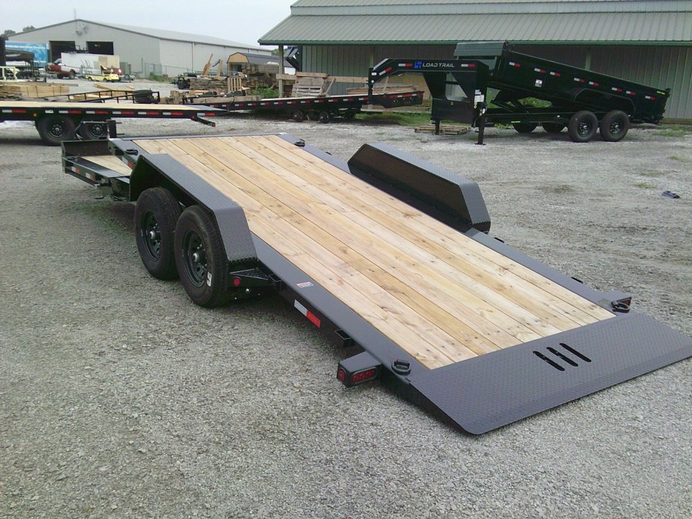 83" X 22' Tilt-N-Go Tandem Axle Tilt Deck I-Beam Frame