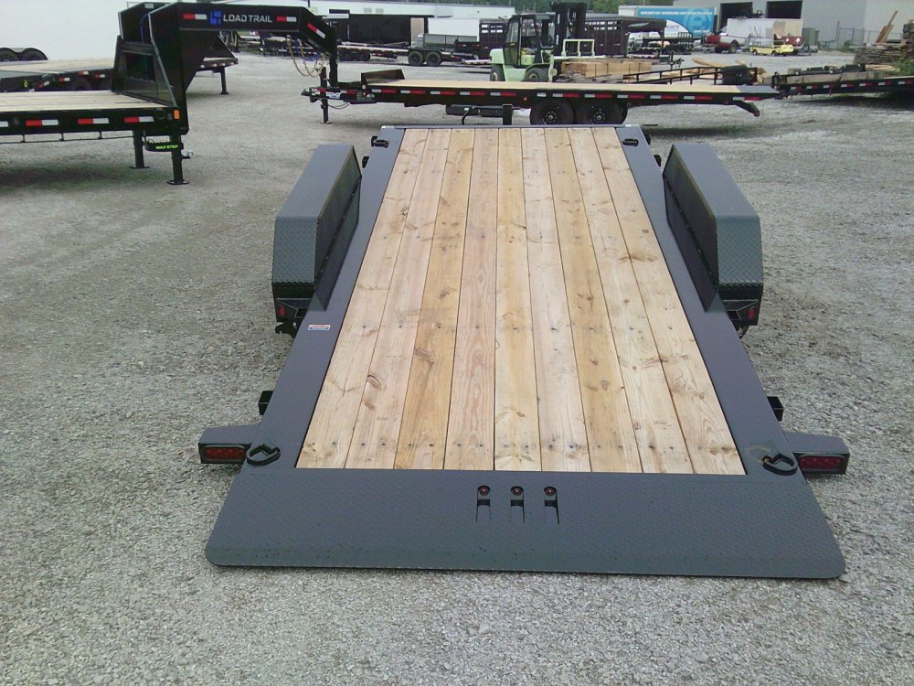 83" X 22' Tilt-N-Go Tandem Axle Tilt Deck I-Beam Frame