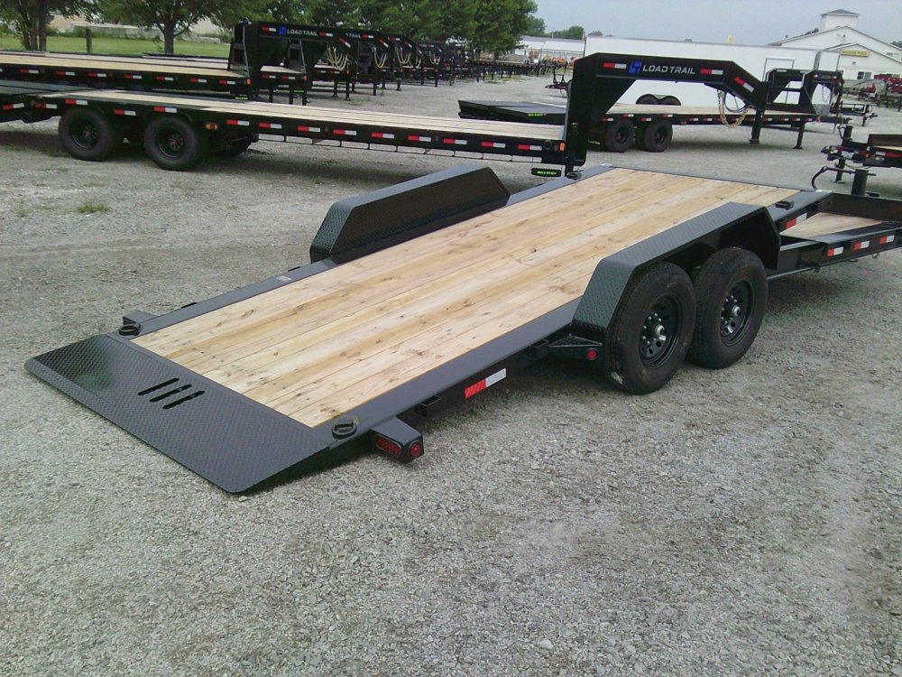 83" X 22' Tilt-N-Go Tandem Axle Tilt Deck I-Beam Frame