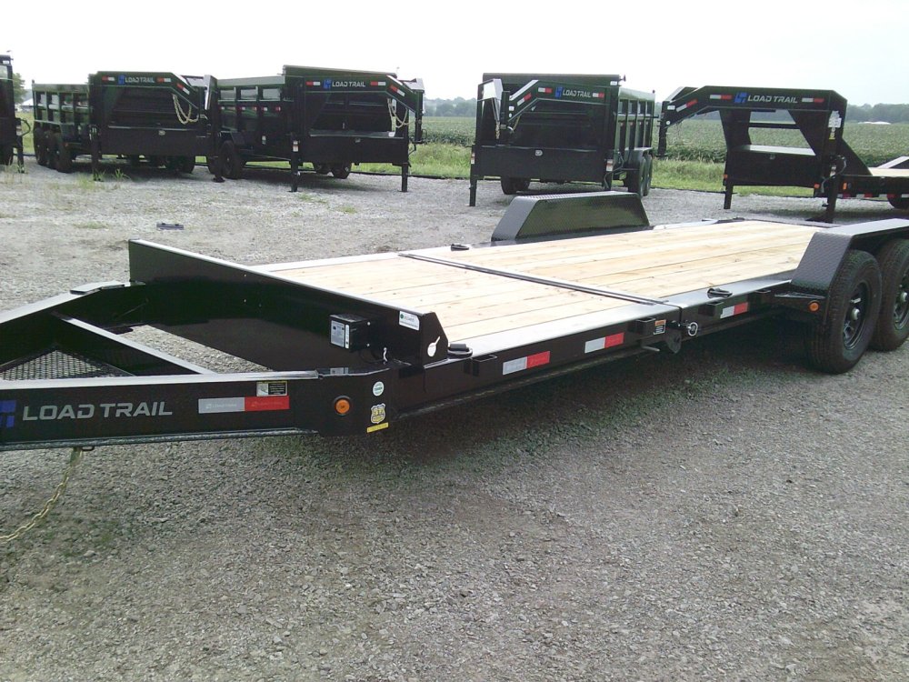 83" X 22' Tilt-N-Go Tandem Axle Tilt Deck I-Beam Frame
