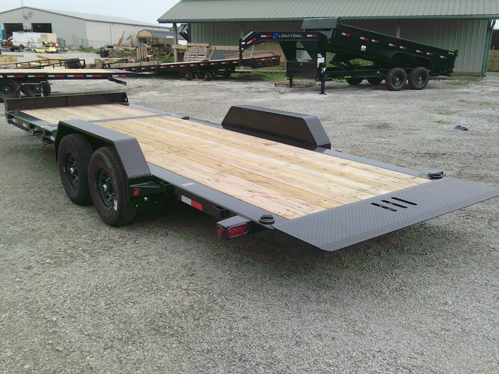 83" X 22' Tilt-N-Go Tandem Axle Tilt Deck I-Beam Frame