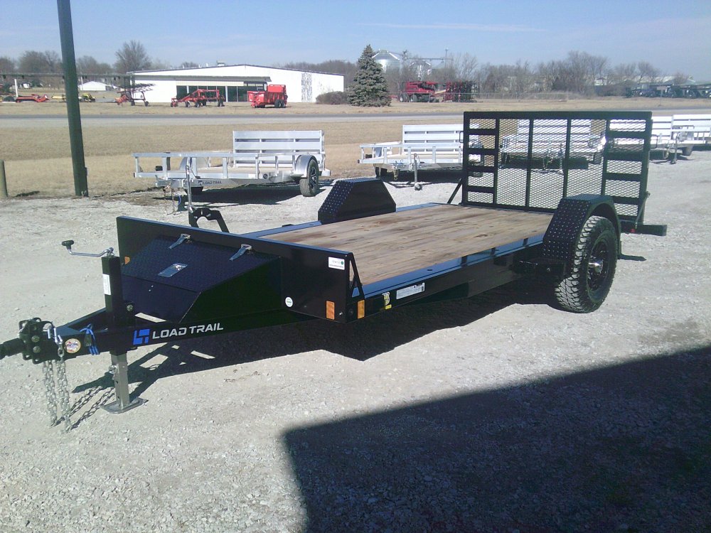 77" x 14' Single Axle SXS (4" Channel Frame)