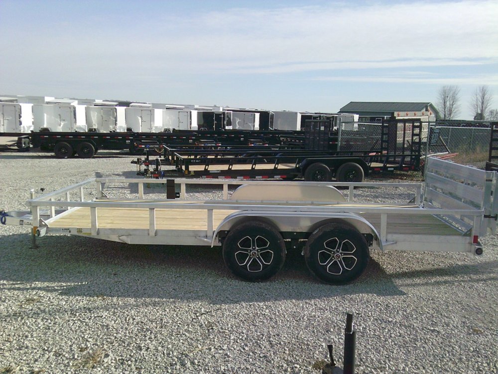 83" x 16' Tandem Axle (Aluminum Frame) -7K