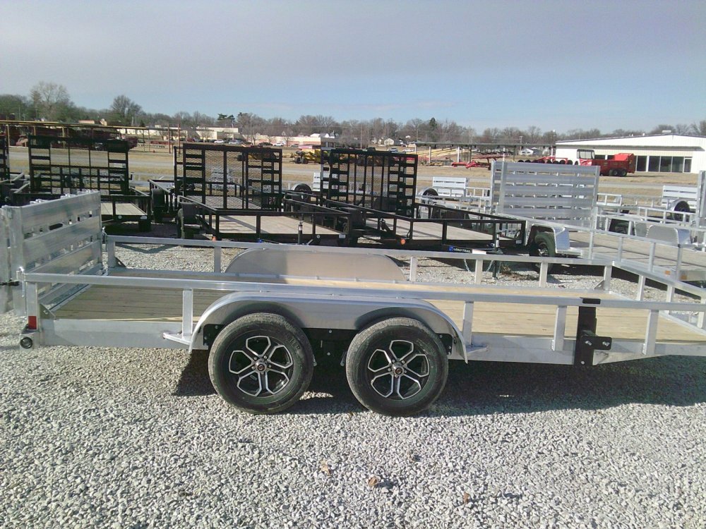83" x 16' Tandem Axle (Aluminum Frame) -7K