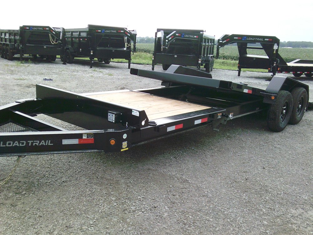 83" X 22' Tilt-N-Go Tandem Axle Tilt Deck I-Beam Frame