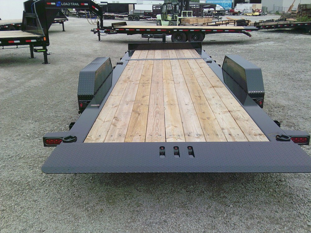 83" X 22' Tilt-N-Go Tandem Axle Tilt Deck I-Beam Frame