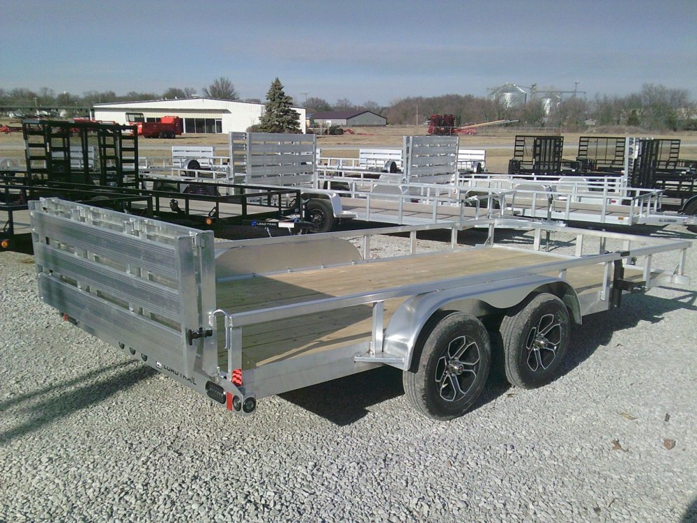 83" x 16' Tandem Axle (Aluminum Frame) -7K