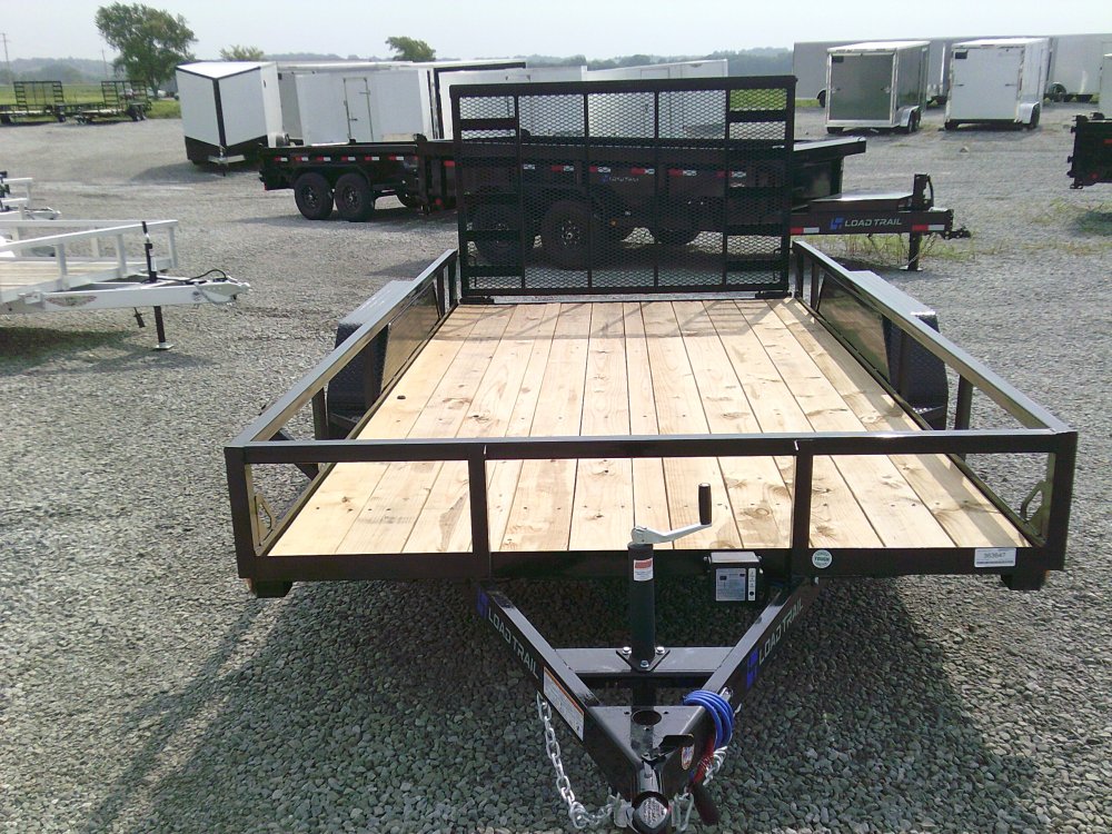 83" x 14' Tandem Axle Utility (2" x 3" Angle Frame)