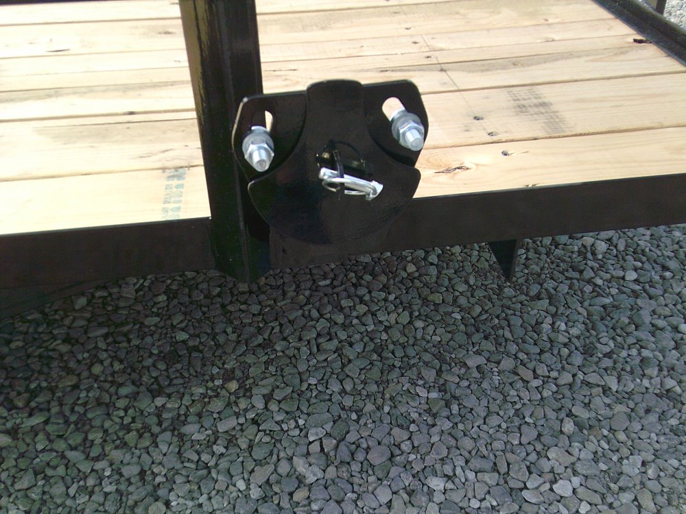 83" x 14' Tandem Axle Utility (2" x 3" Angle Frame)