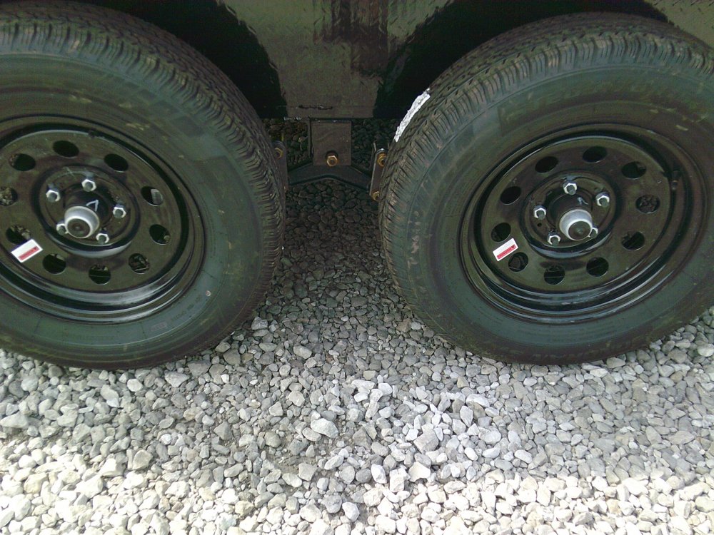 83" x 14' Tandem Axle Utility (2" x 3" Angle Frame)