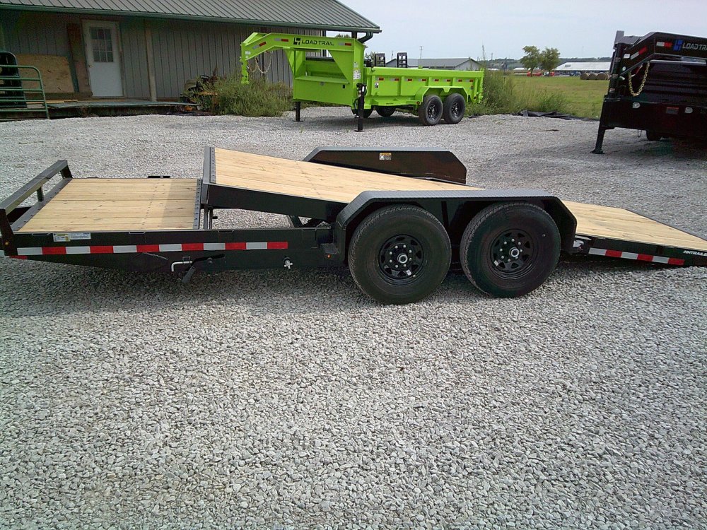82" X 16'+4' Gravity Tilt Equipment Trailer 14K