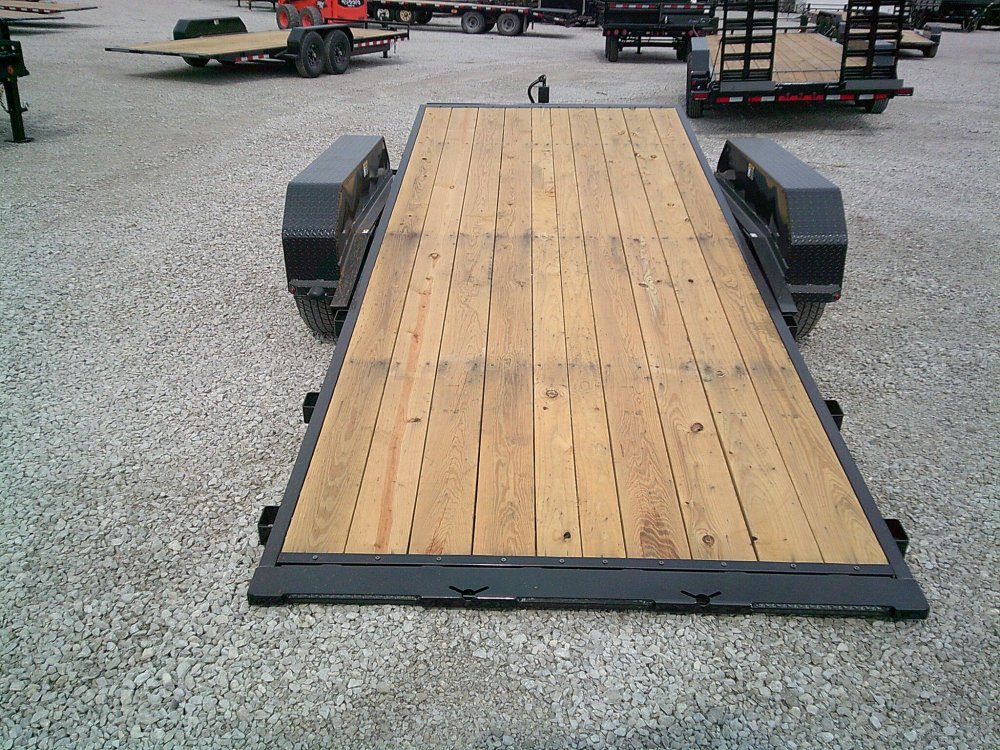 82" X 16'+4' Gravity Tilt Equipment Trailer 14K