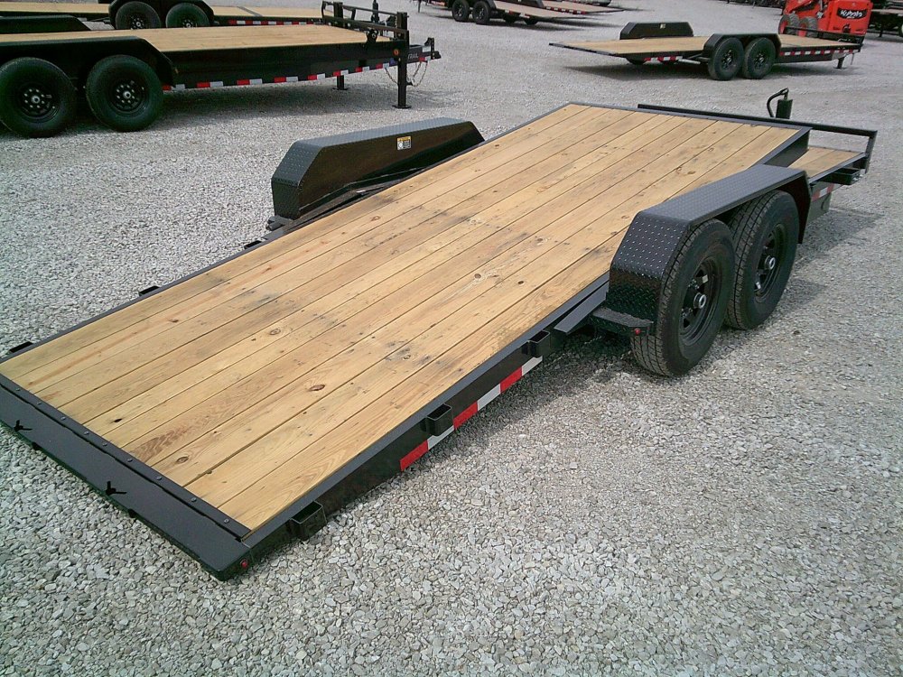 82" X 16'+4' Gravity Tilt Equipment Trailer 14K