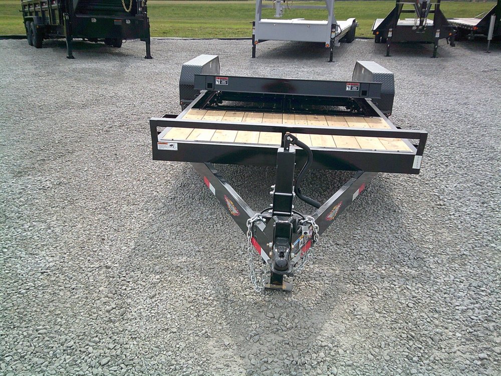82" X 16'+4' Gravity Tilt Equipment Trailer 14K