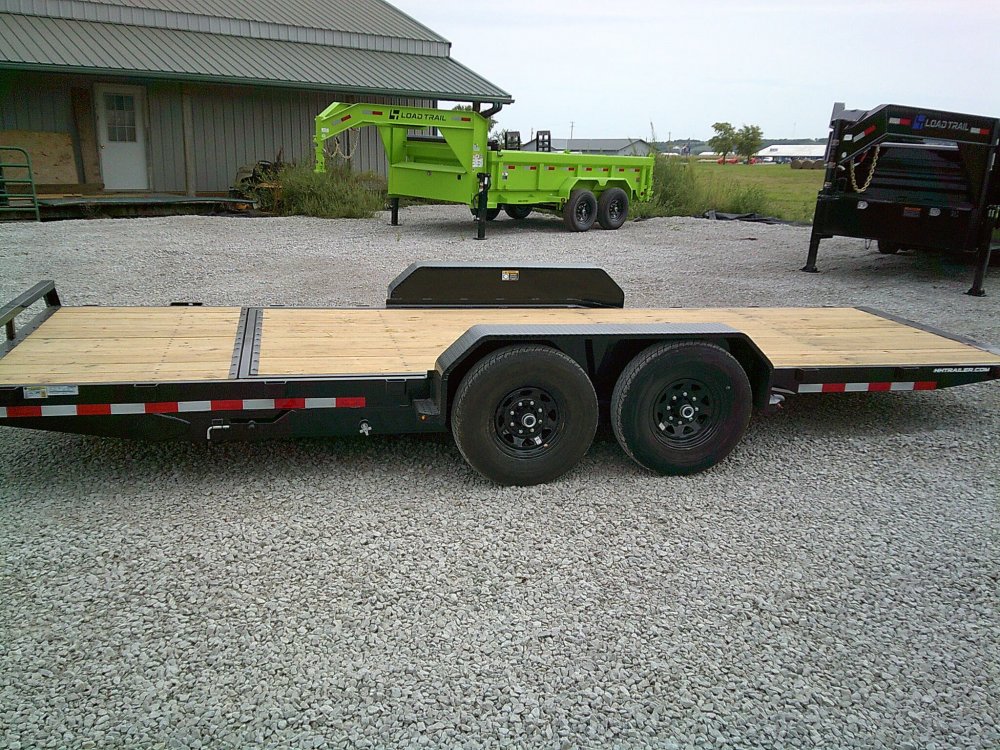 82" X 16'+4' Gravity Tilt Equipment Trailer 14K