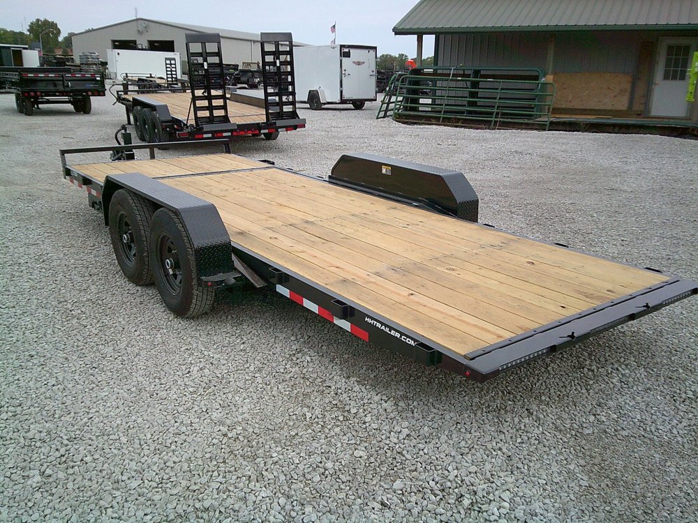82" X 16'+4' Gravity Tilt Equipment Trailer 14K