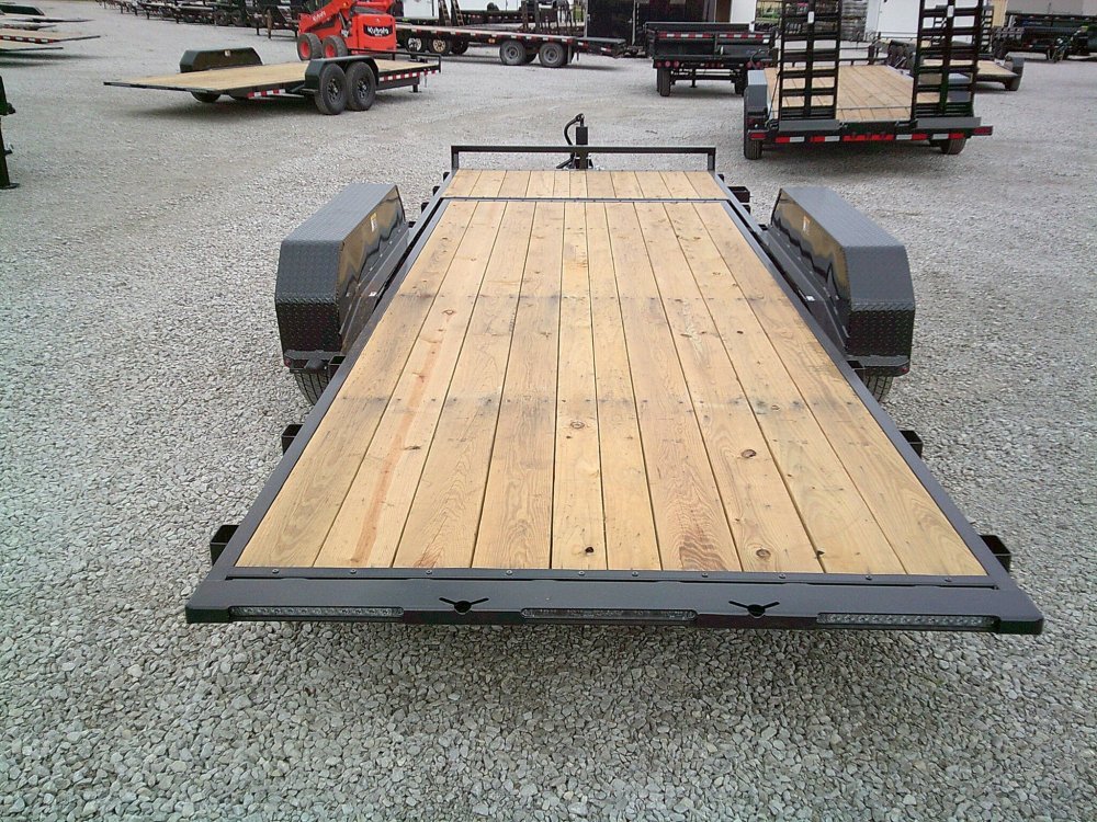 82" X 16'+4' Gravity Tilt Equipment Trailer 14K