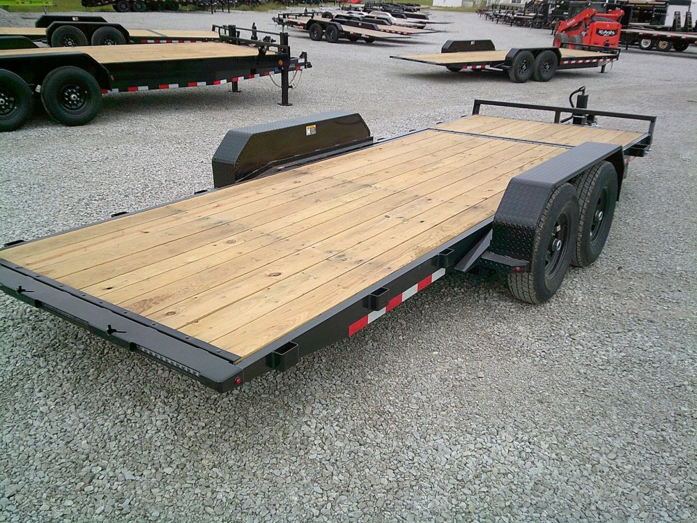 82" X 16'+4' Gravity Tilt Equipment Trailer 14K