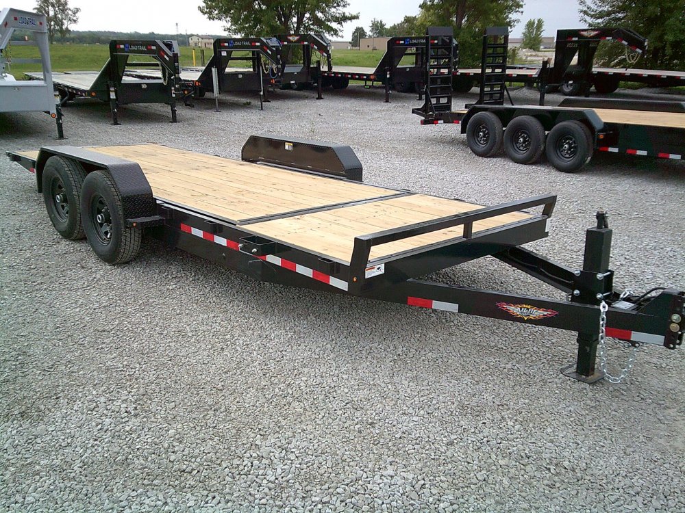 82" X 16'+4' Gravity Tilt Equipment Trailer 14K