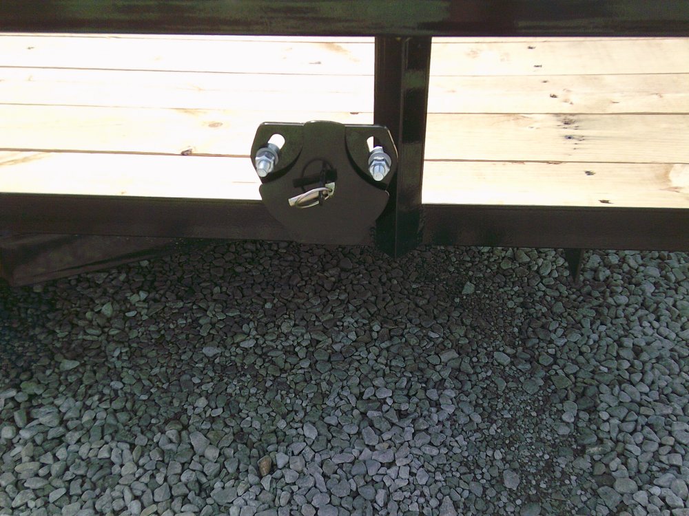 83" x 18' Tandem Axle Utility (2" x 3" Angle Frame)