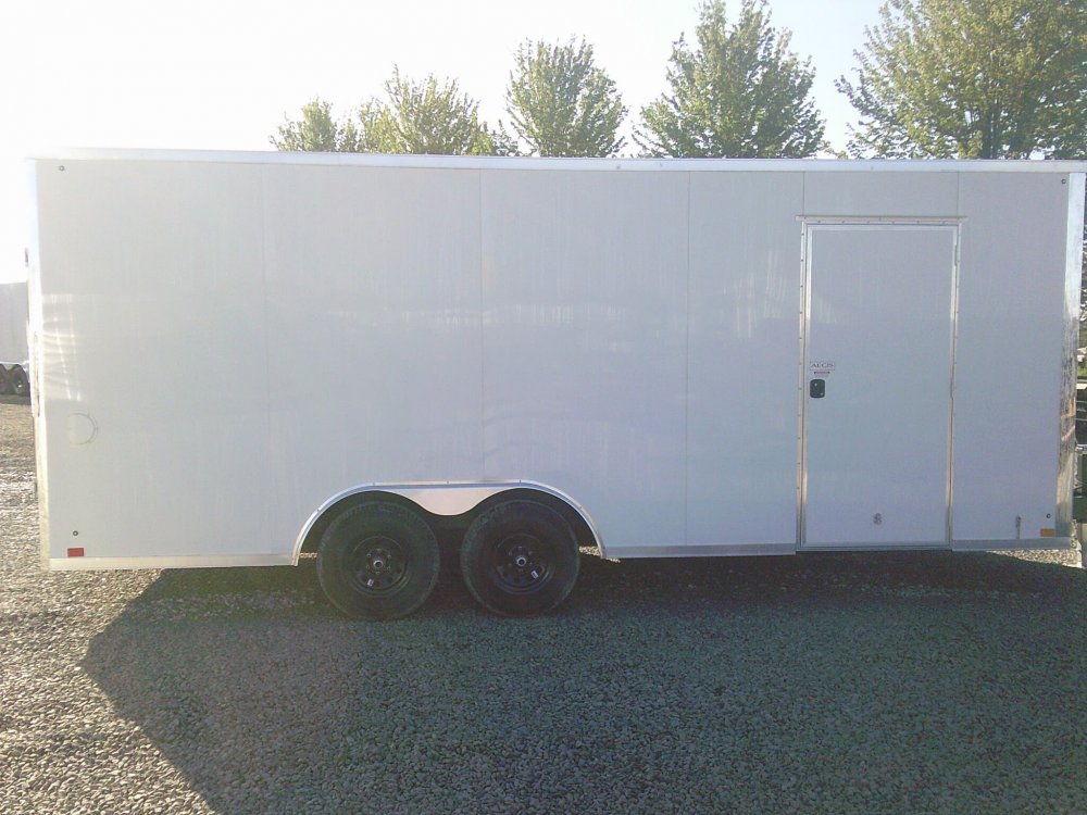 8.5X20 Enclosed Cross Trailer 9990K