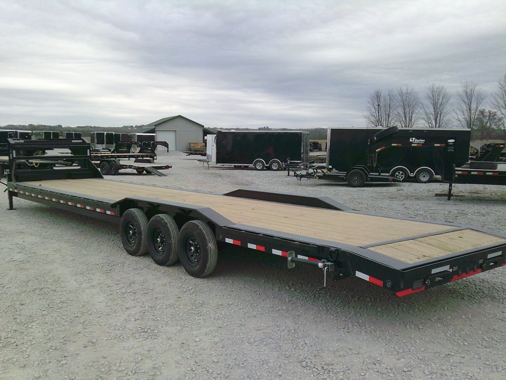 102" x 40' Triple Gooseneck Carhauler