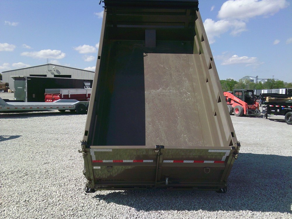 83" x 14' Tandem Axle Gooseneck Low-Pro Dump -14K