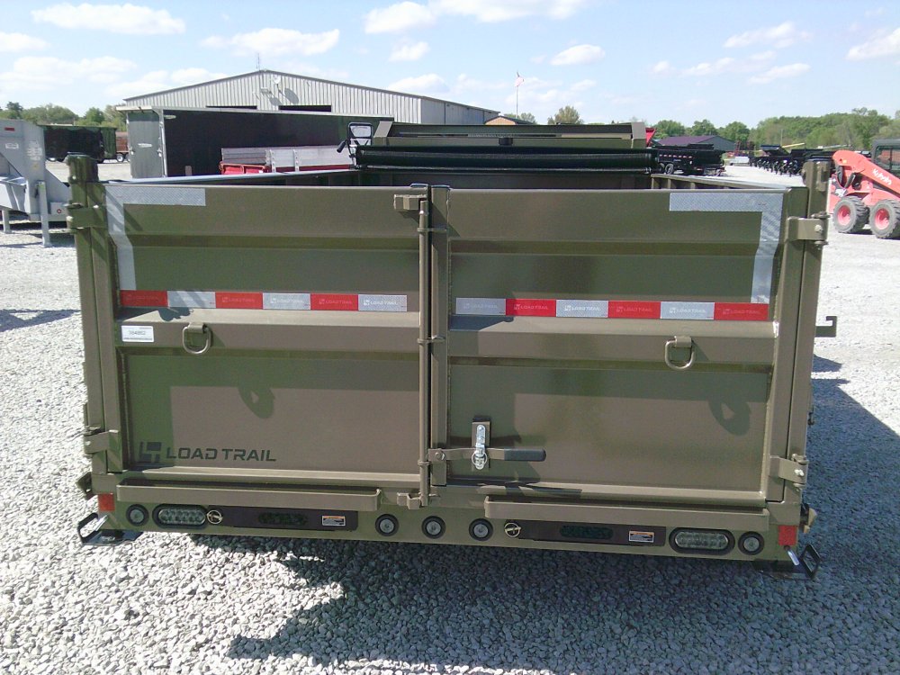 83" x 14' Tandem Axle Gooseneck Low-Pro Dump -14K