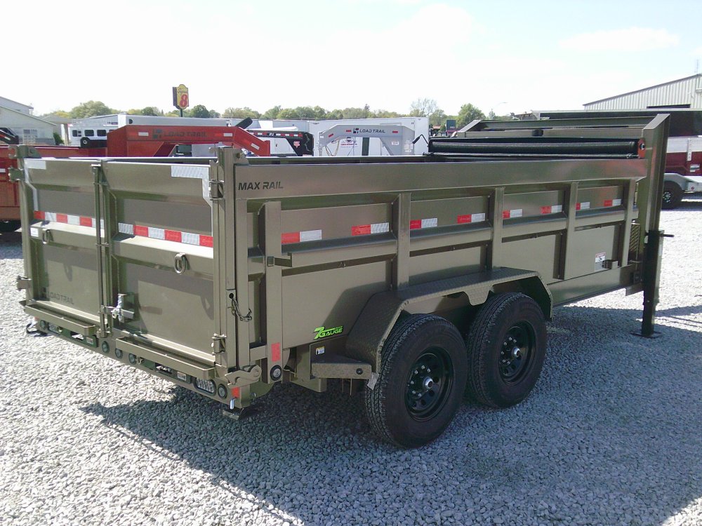 83" x 14' Tandem Axle Gooseneck Low-Pro Dump -14K