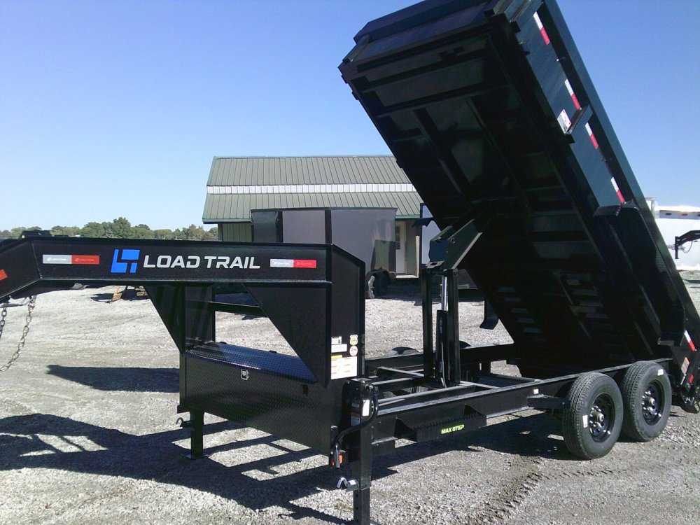 83" x 16' Tandem Axle Gooseneck Low-Pro Dump -14K