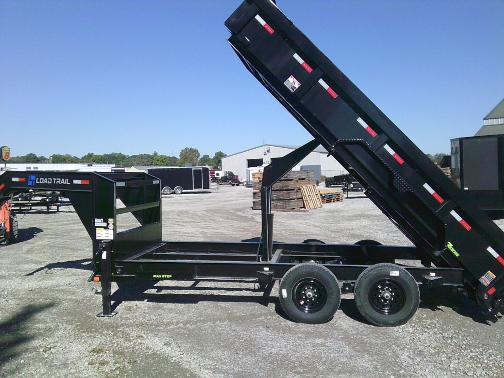 83" x 16' Tandem Axle Gooseneck Low-Pro Dump -14K