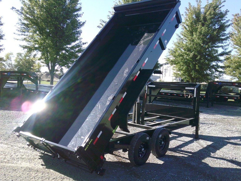 83" x 16' Tandem Axle Gooseneck Low-Pro Dump -14K