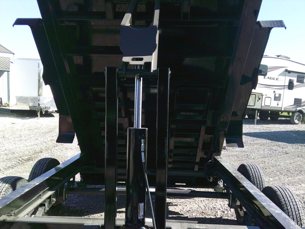 83" x 16' Tandem Axle Gooseneck Low-Pro Dump -14K