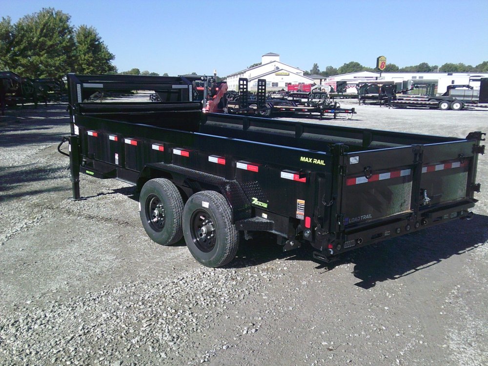 83" x 16' Tandem Axle Gooseneck Low-Pro Dump -14K