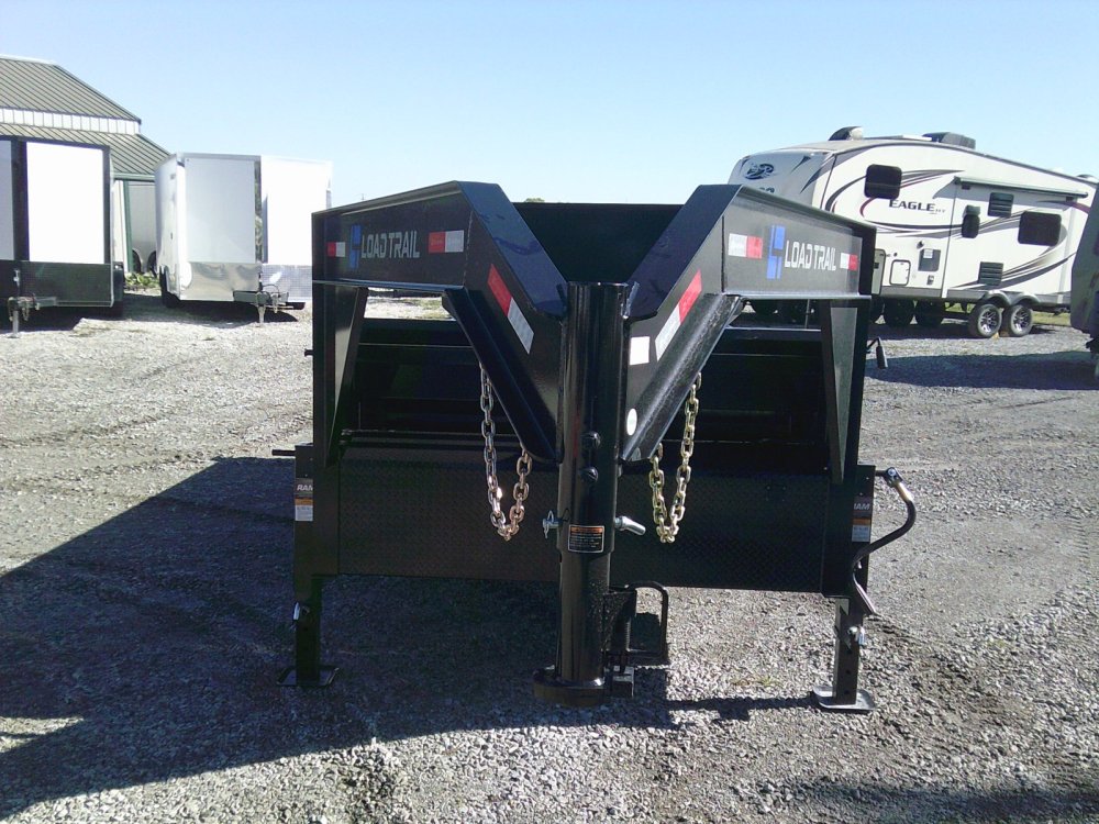 83" x 16' Tandem Axle Gooseneck Low-Pro Dump -14K