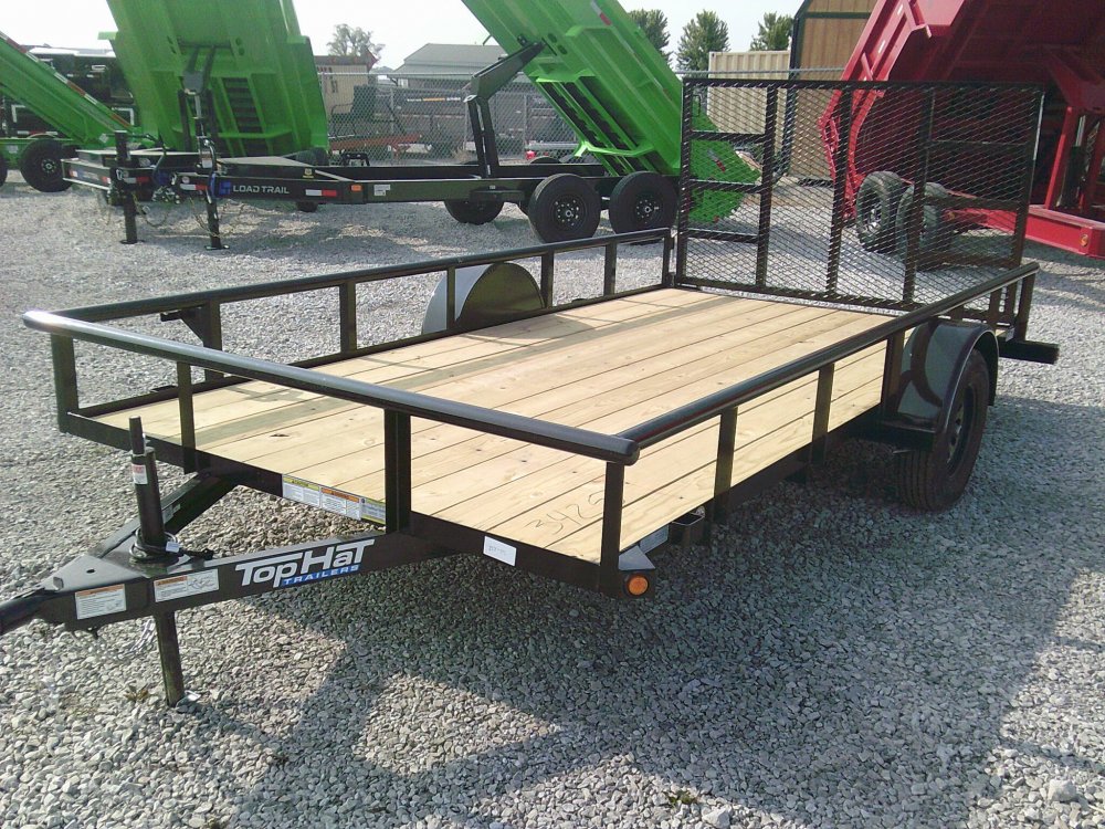 77" X 12' Single Axle Utility 2990K