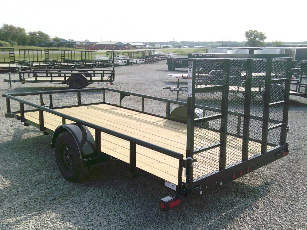 77" X 12' Single Axle Utility 2990K