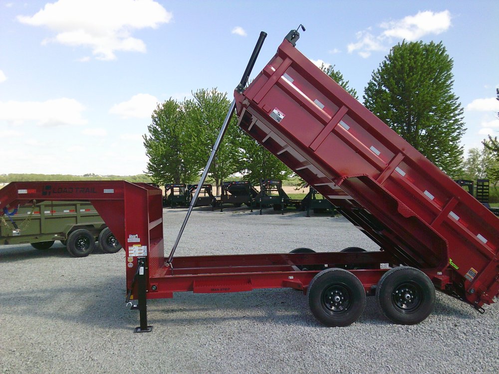 83" x 14' Tandem Axle Gooseneck Low-Pro Dump -14K