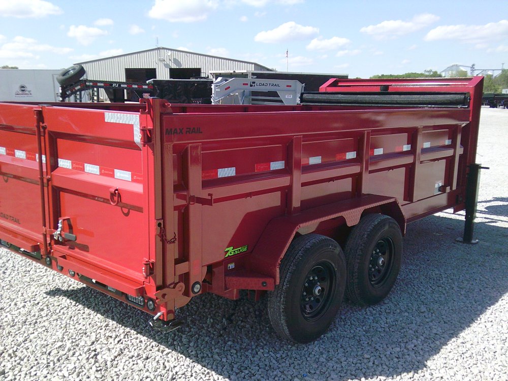 83" x 14' Tandem Axle Gooseneck Low-Pro Dump -14K