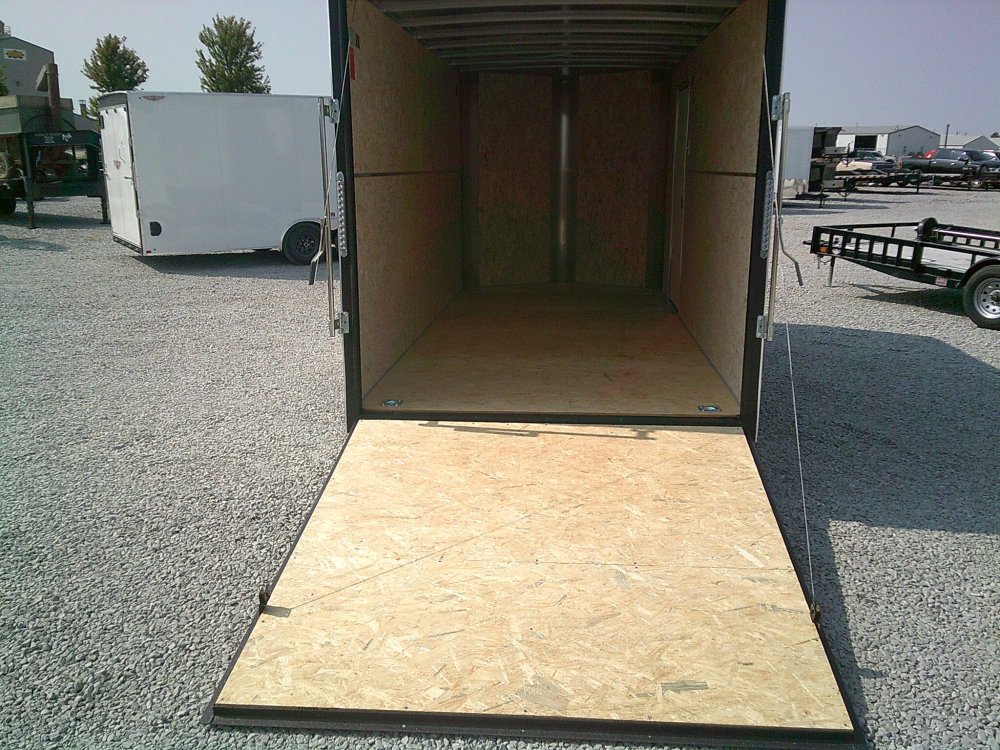 7X16 Flat Top Enclosed Cargo 7K