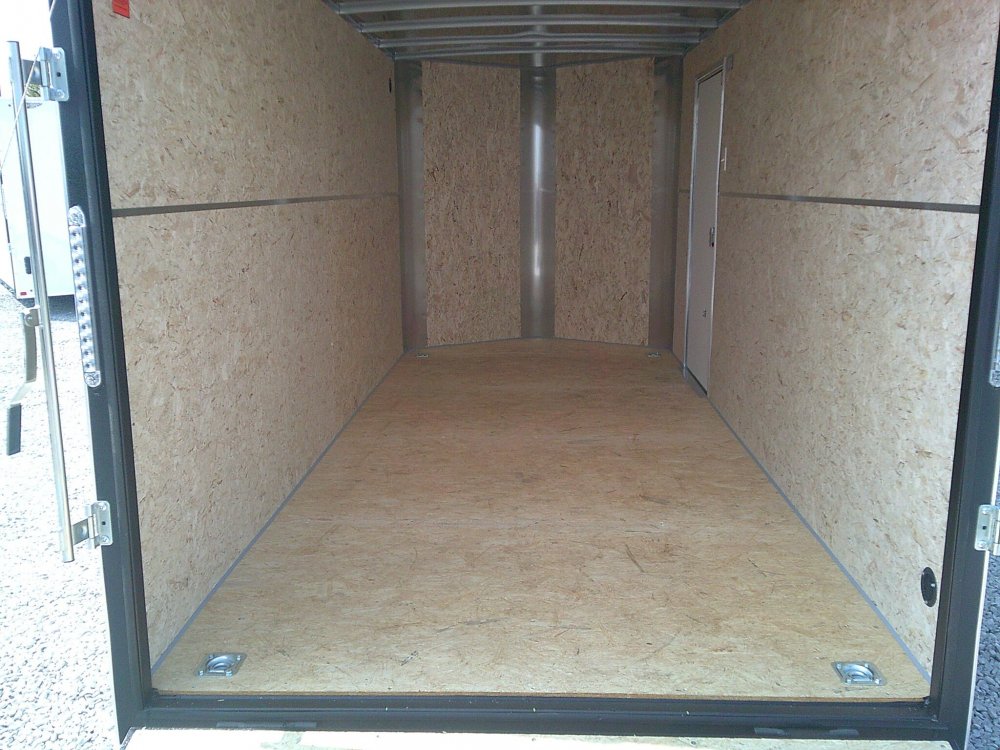 7X16 Flat Top Enclosed Cargo 7K