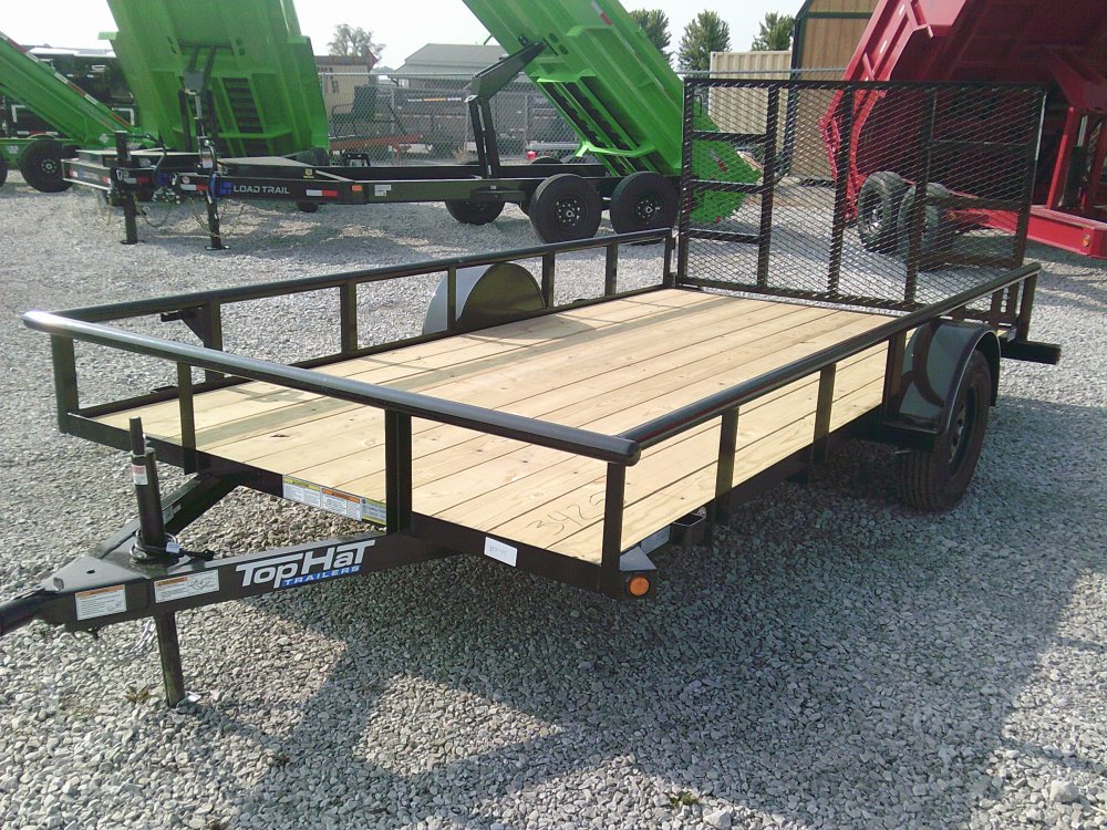 77" X 12' Single Axle Utility 2990K