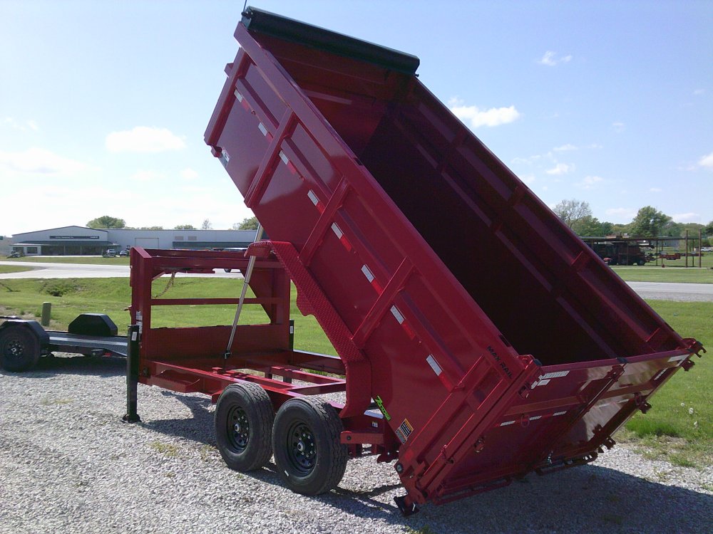 83" x 14' Tandem Axle Gooseneck Low-Pro Dump -14K