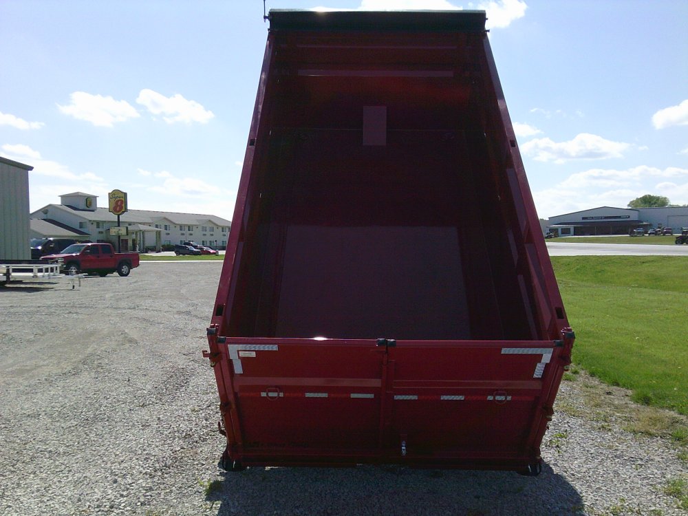 83" x 14' Tandem Axle Gooseneck Low-Pro Dump -14K