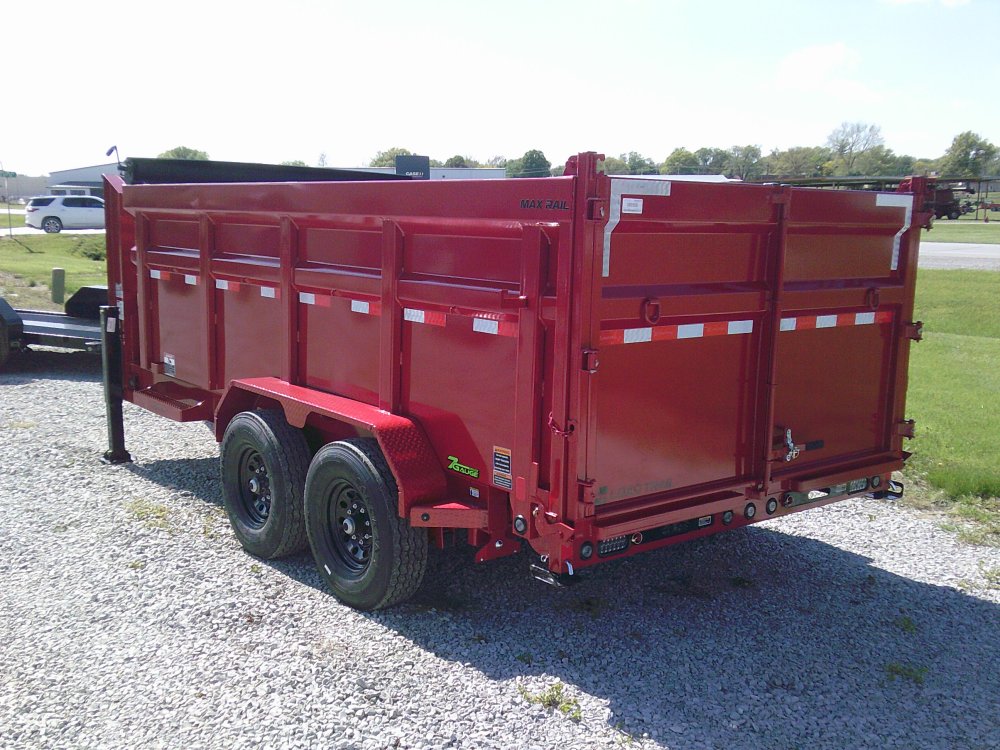 83" x 14' Tandem Axle Gooseneck Low-Pro Dump -14K