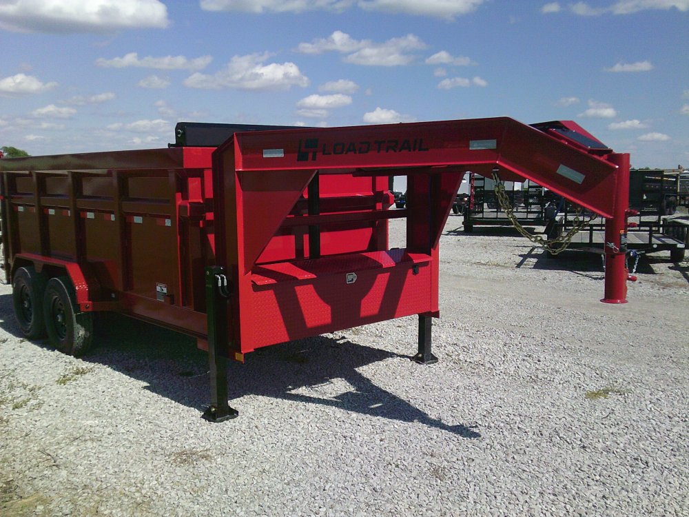 83" x 14' Tandem Axle Gooseneck Low-Pro Dump -14K