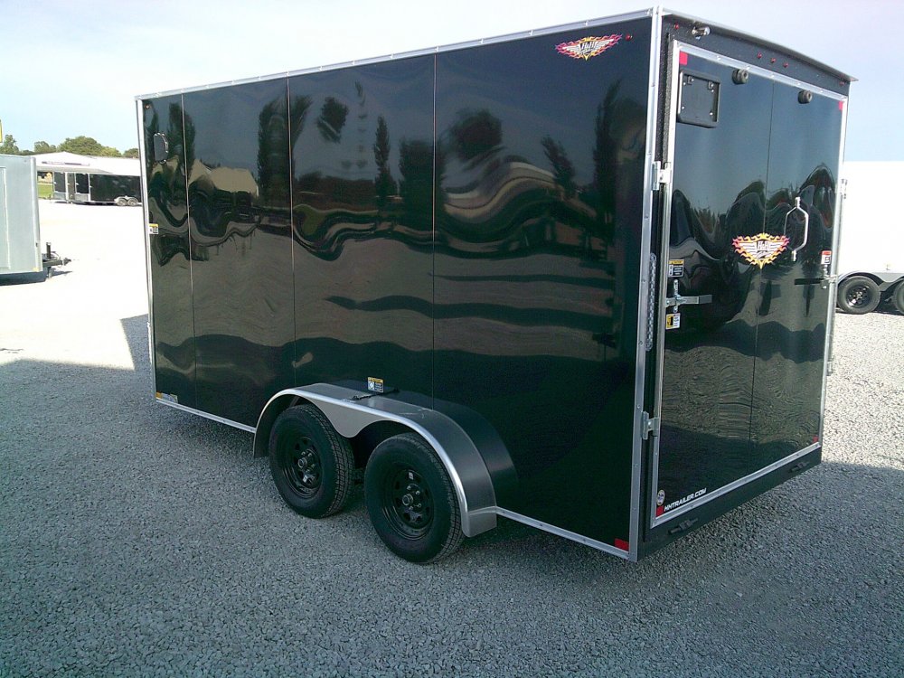 7X14 Flat Top Enclosed Cargo 7K